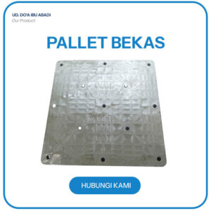 PALLET BEKAS - 110x110x15cm
